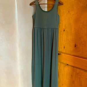 GAP MATERNITY Scoopneck Maxi Dress, Small